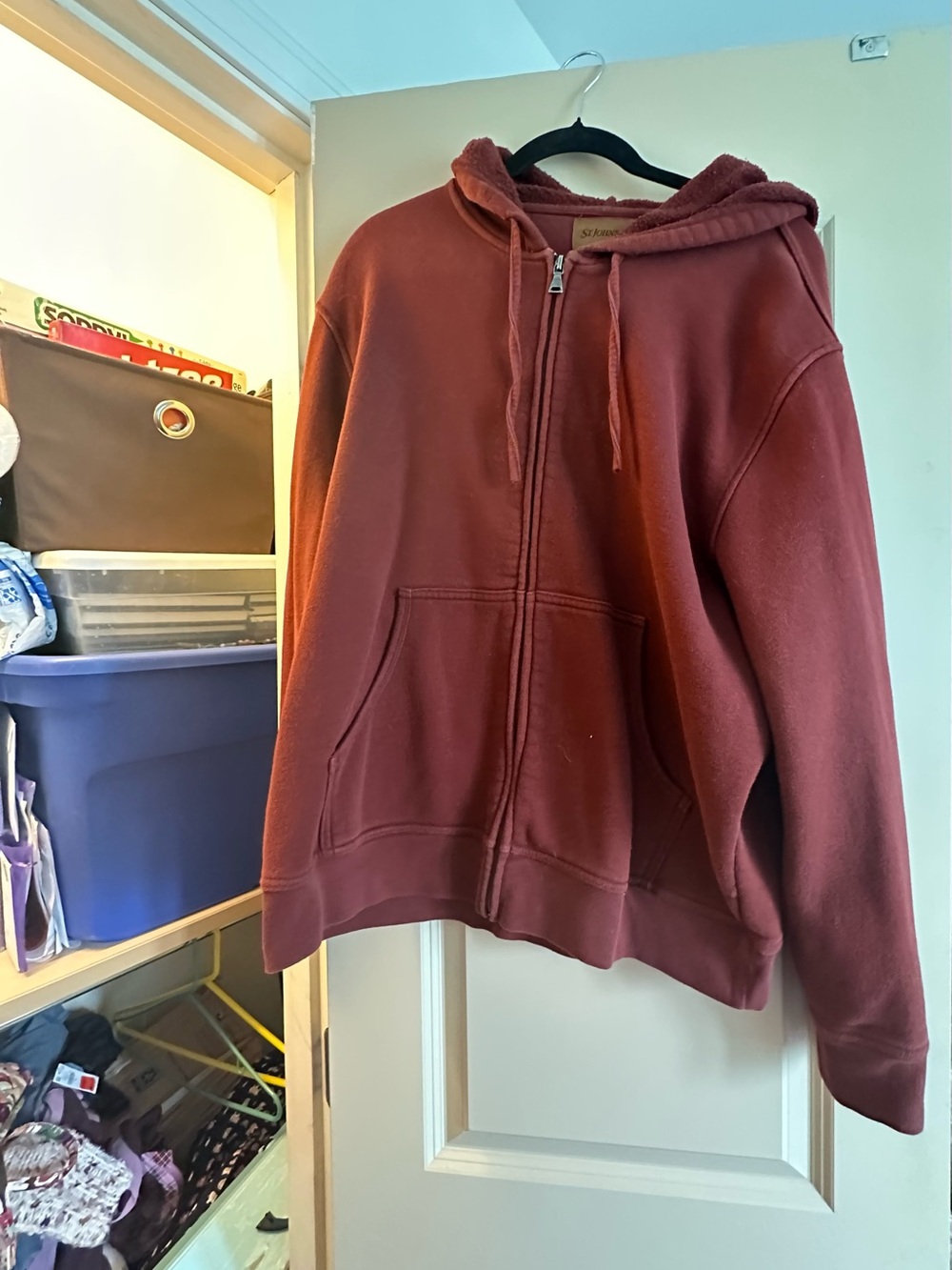 St. John’s bay BAYE Zip-Up Hooded Sweatshirt